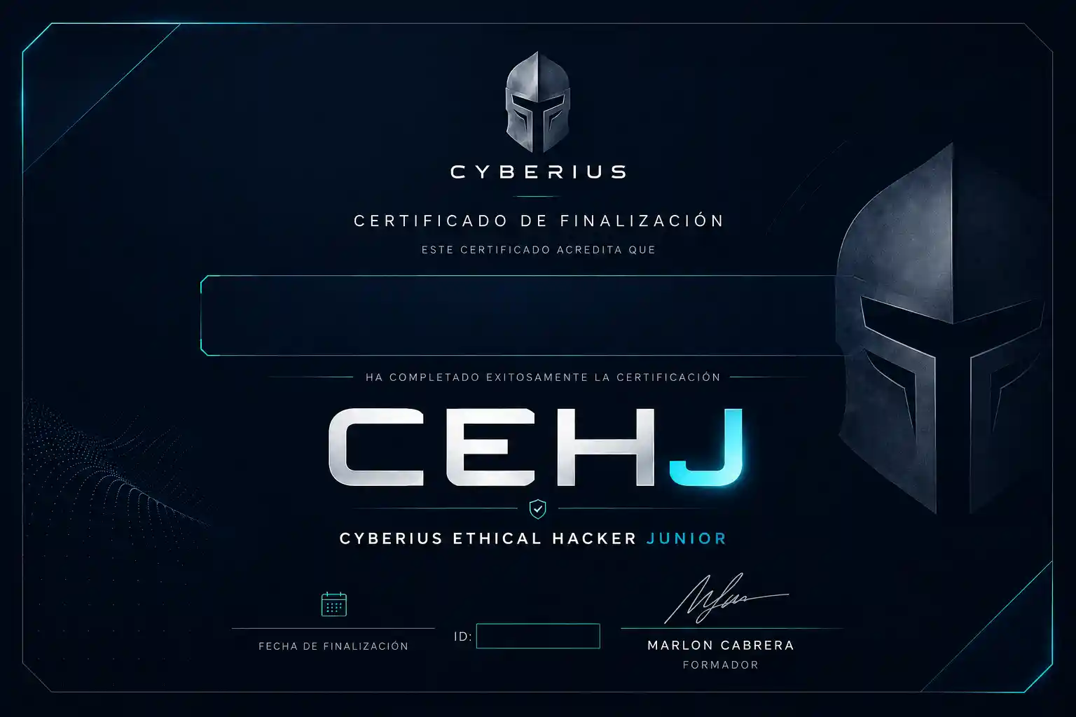 Certificado CEHJ